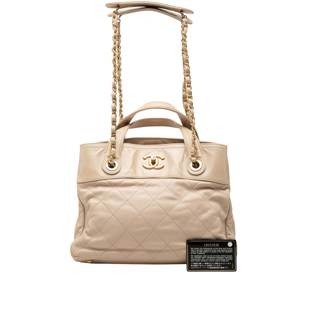 Chanel Small Matelassé Cuir de veau In The Mix Sac