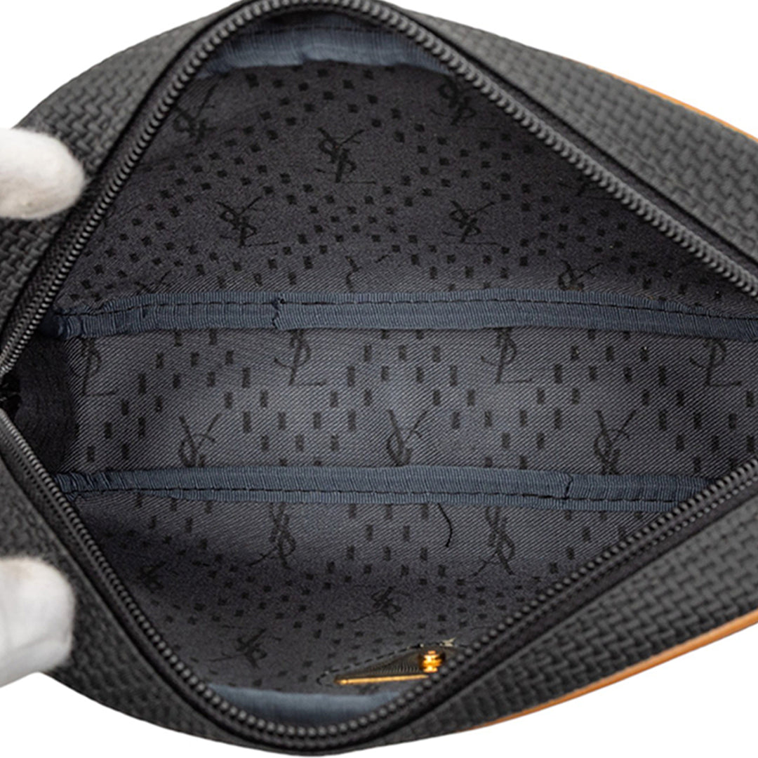 Saint Laurent Coated Toile Pochette