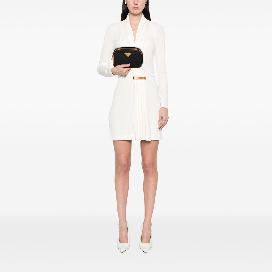 Saint Laurent Coated Toile Pochette