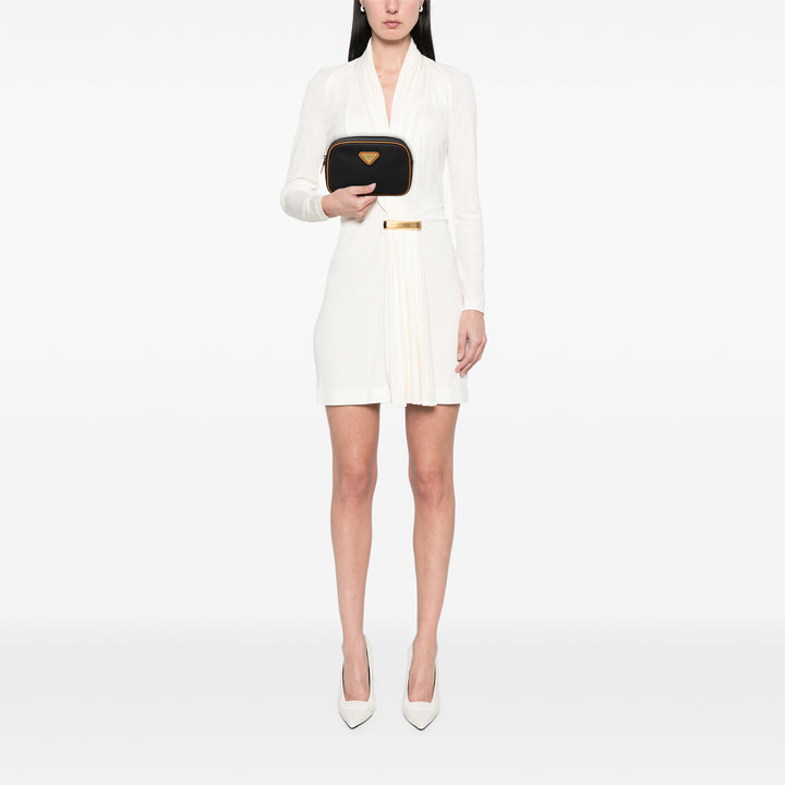 Saint Laurent Coated Toile Pochette