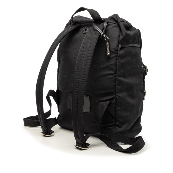 Saint Laurent Toile Utilitarian Hunting Sac à dos