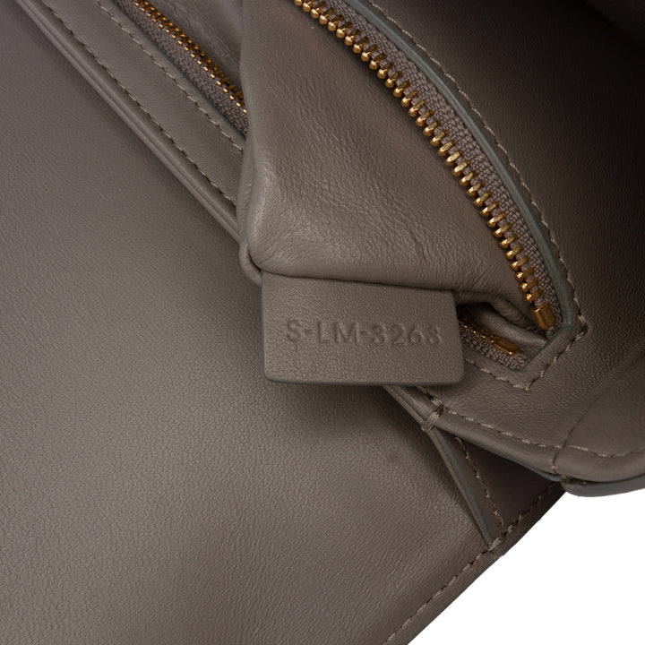 Celine Teen brillant Cuir de veau Triomphe Sac porté croisé