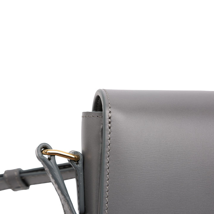 Celine Teen brillant Cuir de veau Triomphe Sac porté croisé