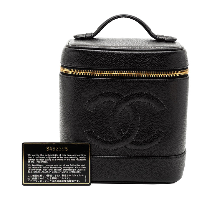 Chanel CC Caviar Vanity