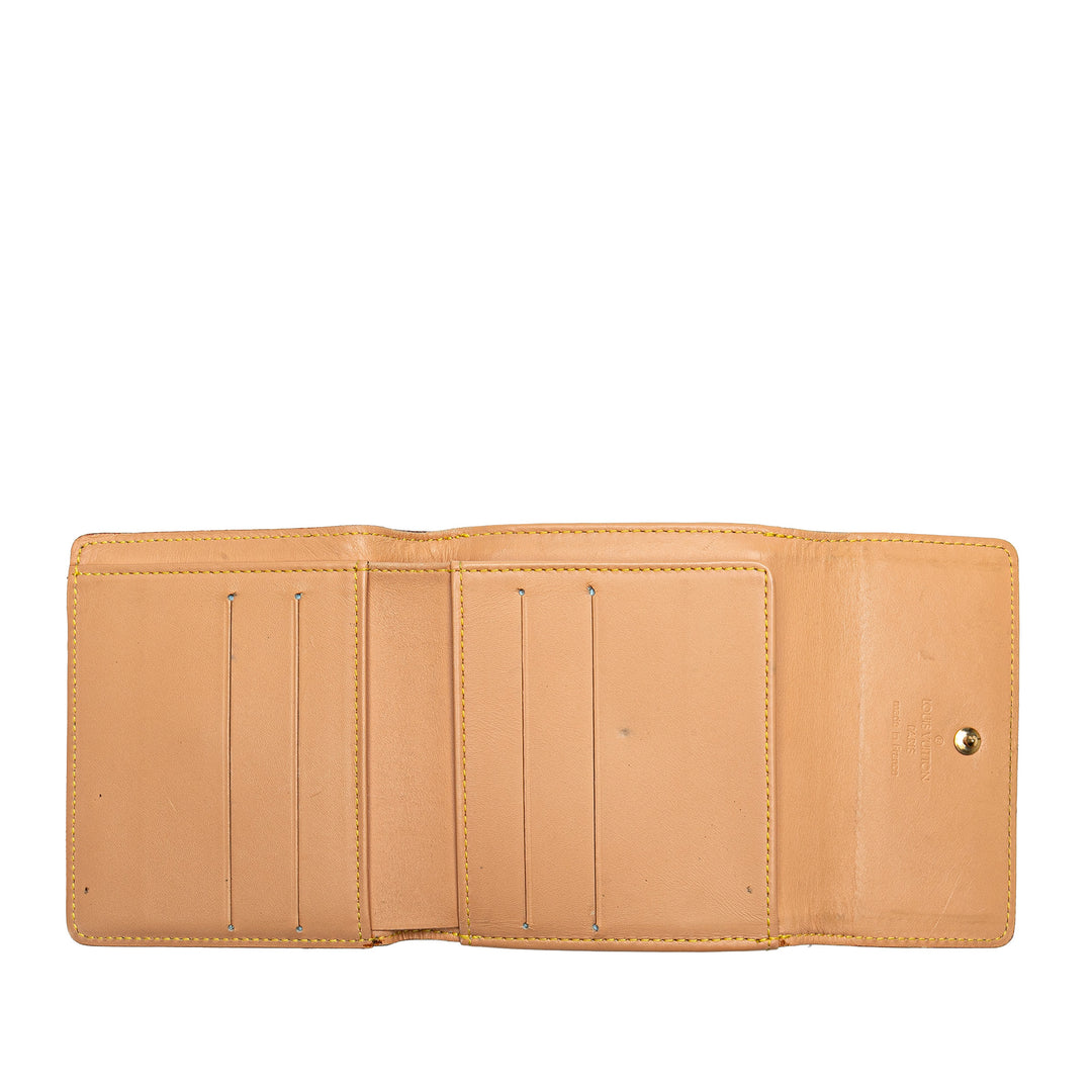 Monogram Multicolore Porte Monnaie Billets Wallet White - Gaby Paris