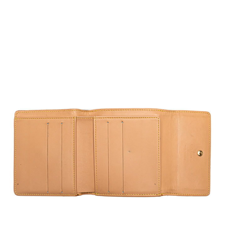 Monogram Multicolore Porte Monnaie Billets Wallet White - Gaby Paris