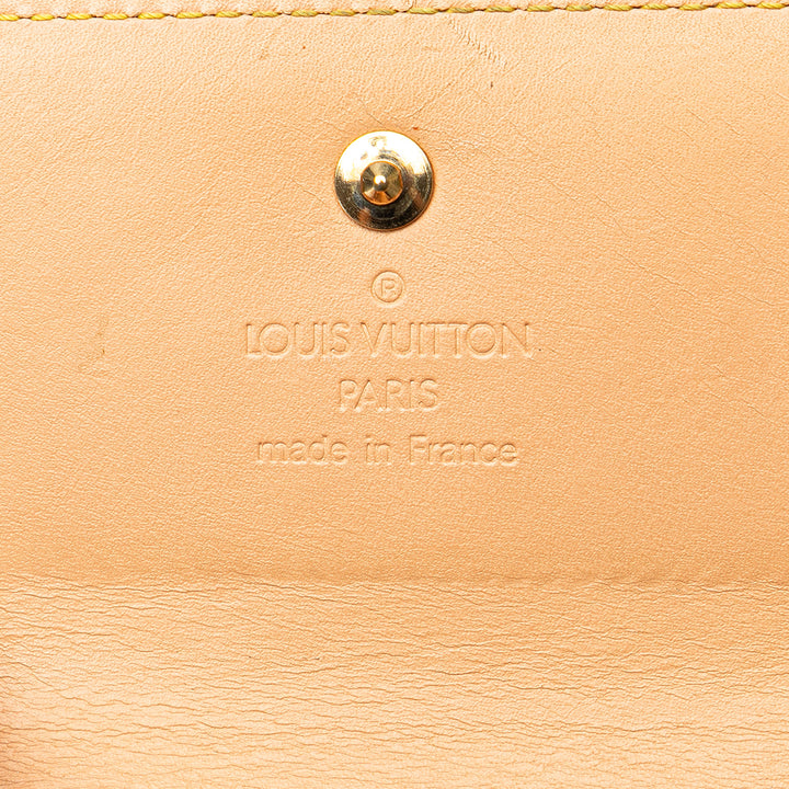 Monogram Multicolore Porte Monnaie Billets Wallet White - Gaby Paris