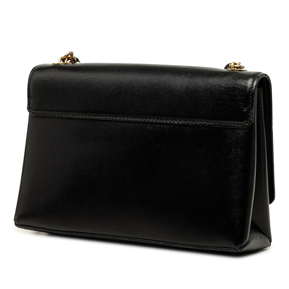 Louis Vuitton Thelma Pochette Cuir de veau Noir – vue 2 – GABY PARIS