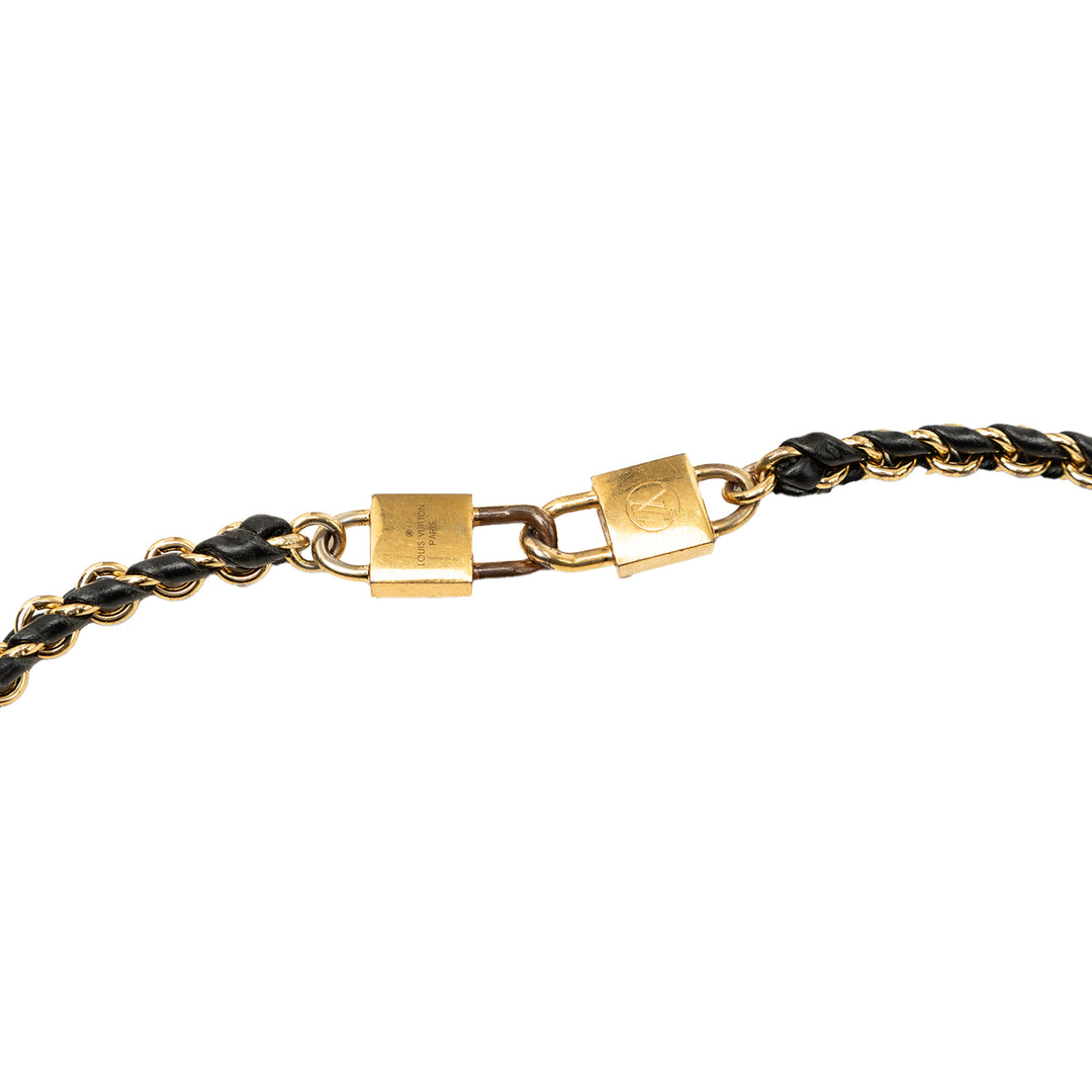 Louis Vuitton Thelma Pochette Cuir de veau Noir – vue 8 – GABY PARIS