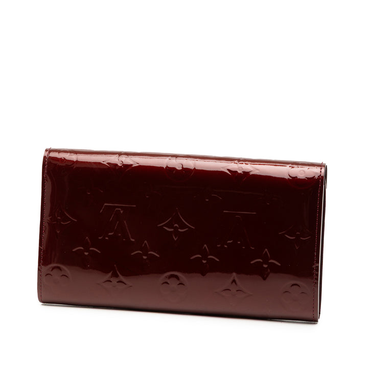 Louis Vuitton Monogram Vernis Sarah Portefeuille