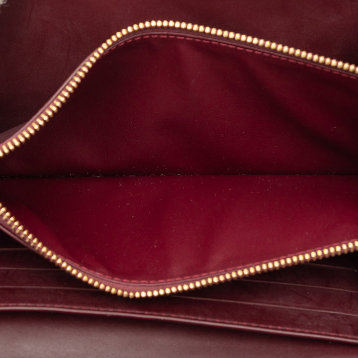 Louis Vuitton Monogram Vernis Sarah Portefeuille