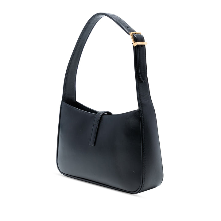 Saint Laurent Smooth Cuir de veau Le 5 a 7 Hobo Noir – GABY PARIS Authentique