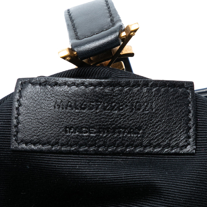 Saint Laurent Smooth Cuir de veau Le 5 a 7 Hobo Noir – GABY PARIS Authentique