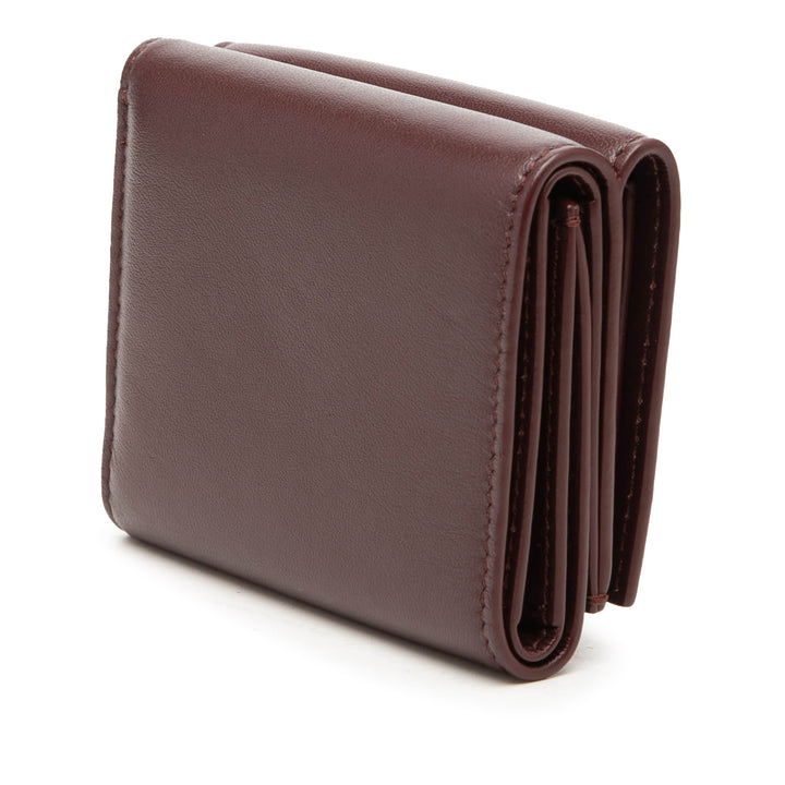 LOEWE Cuir Anagram Trifold Portefeuille