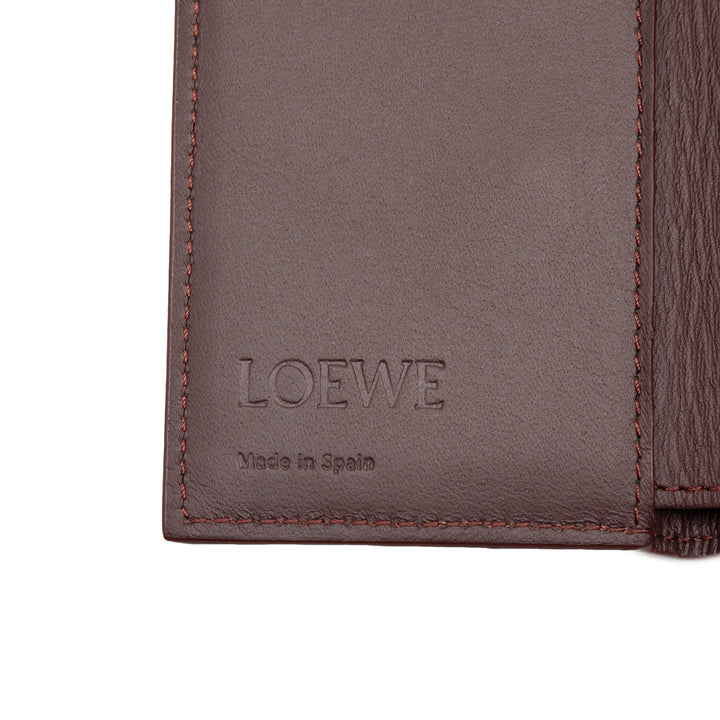 LOEWE Cuir Anagram Trifold Portefeuille