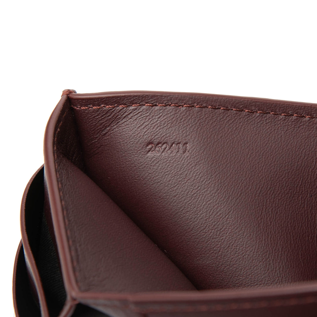 LOEWE Cuir Anagram Trifold Portefeuille