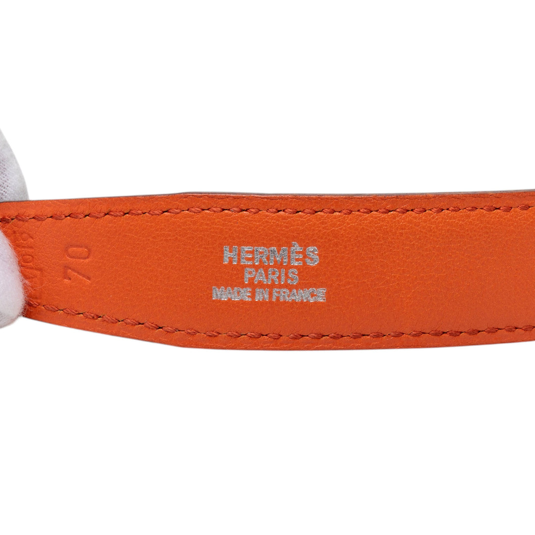 Hermès Box Veau Constance H Reversible Belt