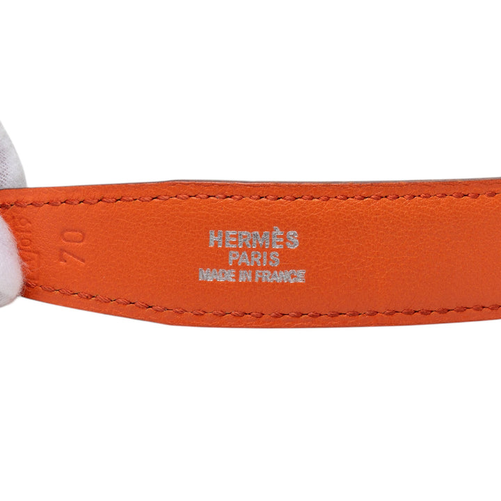 Hermès Box Veau Constance H Reversible Belt