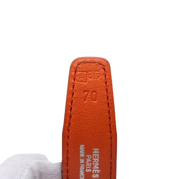 Hermès Box Veau Constance H Reversible Belt