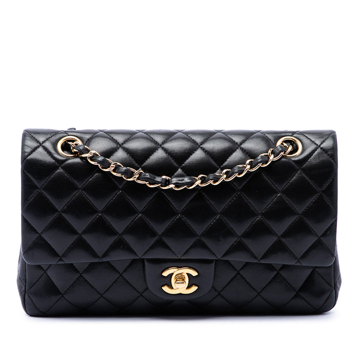 Chanel Classic Double rabat Moyen Cuir d'agneau