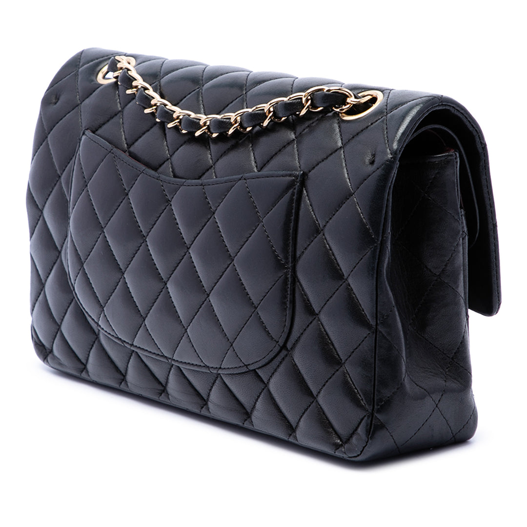 Chanel Classic Double rabat Moyen Cuir d'agneau