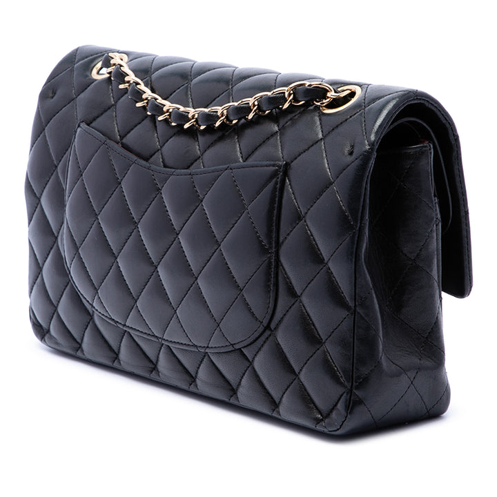 Chanel Classic Double rabat Moyen Cuir d'agneau