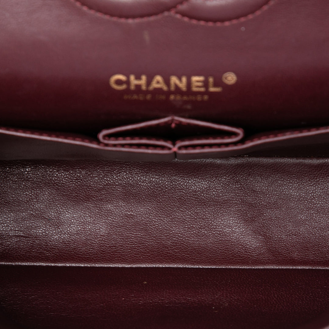 Chanel Classic Double rabat Moyen Cuir d'agneau