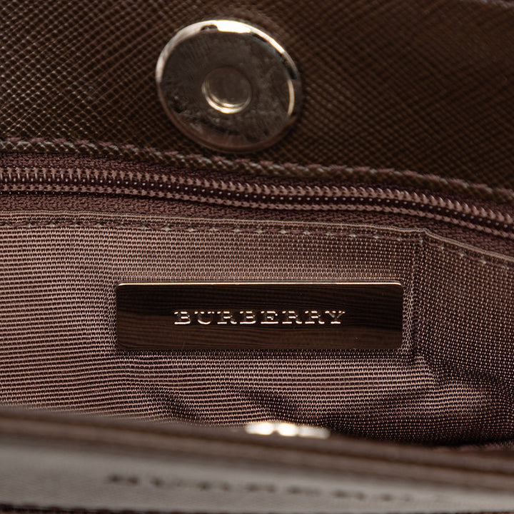 Burberry House Check Toile Sac porté croisé