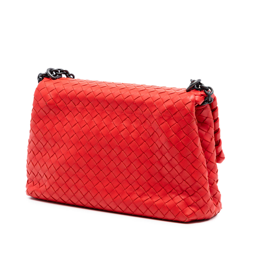 Intrecciato Olimpia Sac Petit nappa Orange