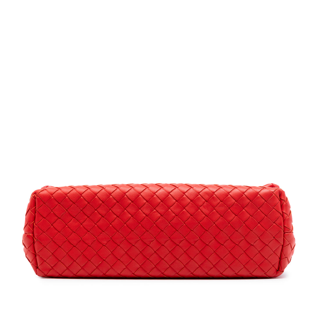 Intrecciato Olimpia Sac Petit nappa Orange