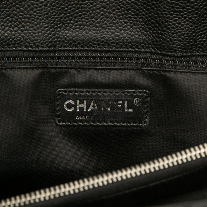 Chanel Cabas Cuir caviar Noir – vue 5 – GABY PARIS