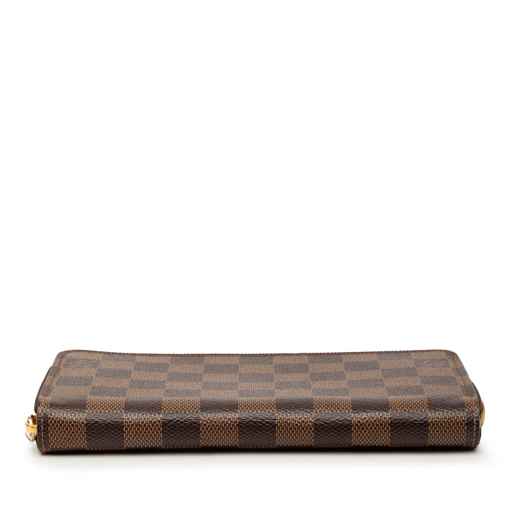 Louis Vuitton Damier Ebene Zippy Portefeuille long