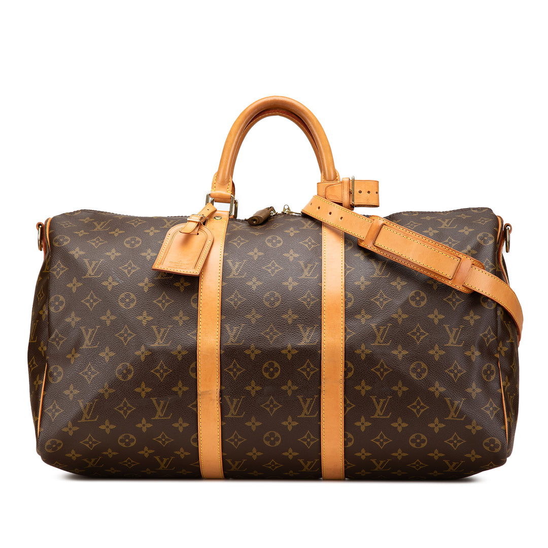 Monogram Keepall Bandouliere 50 Brown - Gaby Paris