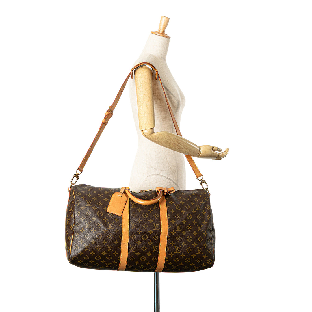 Monogram Keepall Bandouliere 50 Brown - Gaby Paris