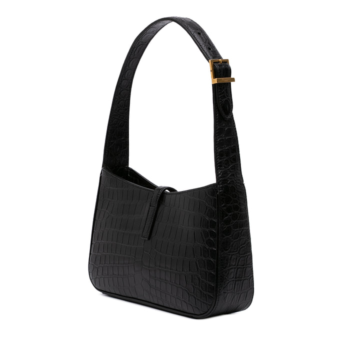 Saint Laurent Croc embossé Cuir Le 5 A 7