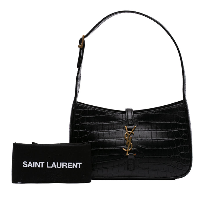 Saint Laurent Croc embossé Cuir Le 5 A 7