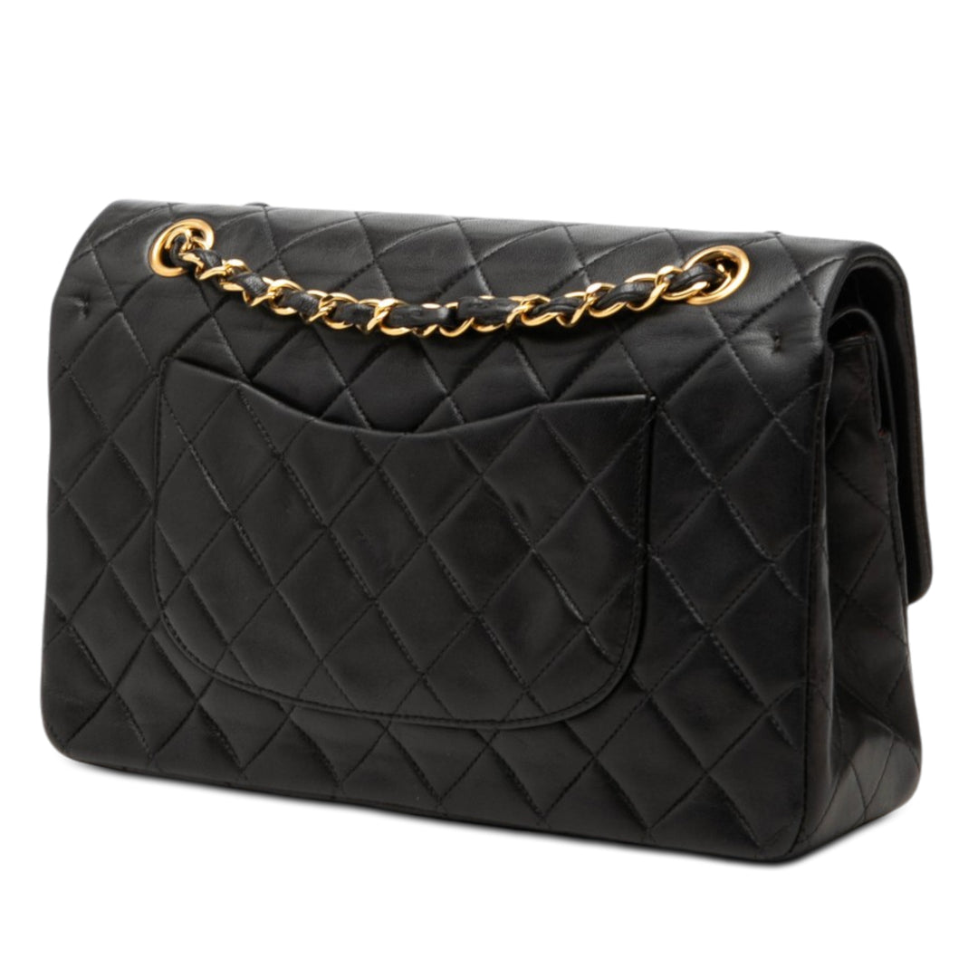 Chanel Medium Classic Cuir d'agneau Double rabat