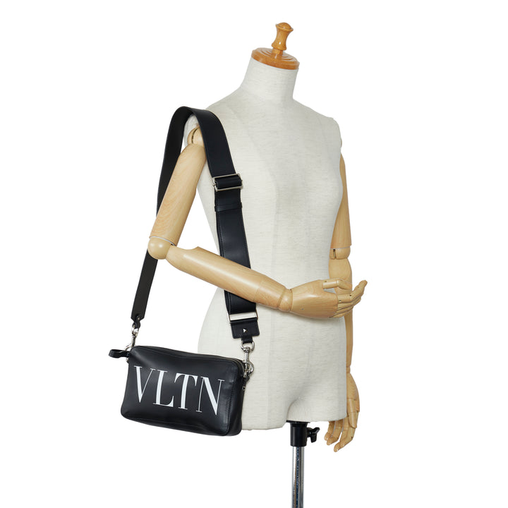 VLTN Crossbody Bag Black - Gaby Paris