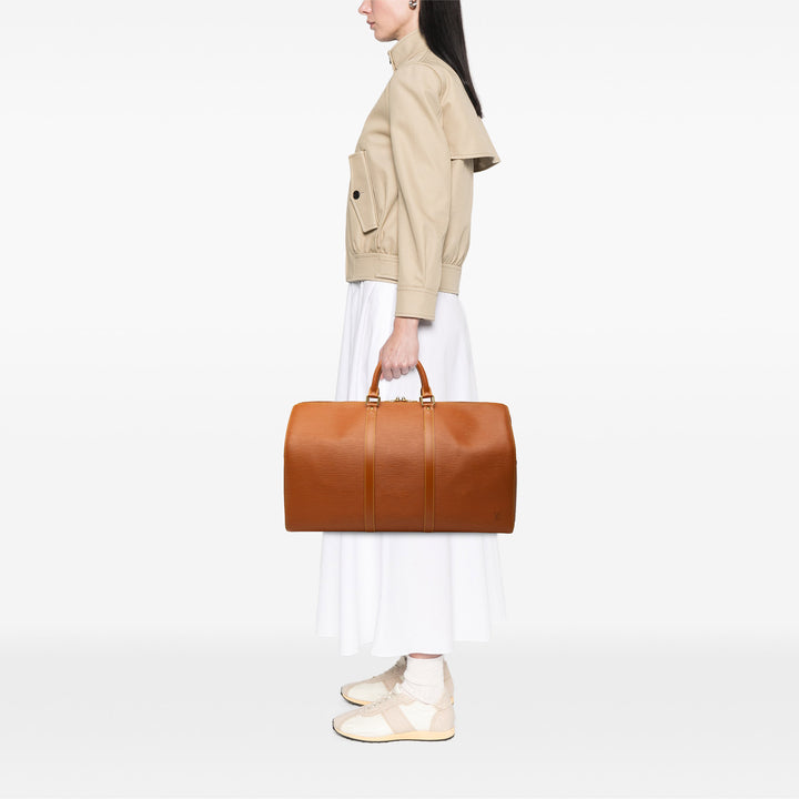 Keepall 50 Épi Marron