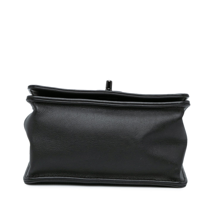 Chanel Propeller à rabat Mini Cuir de veau