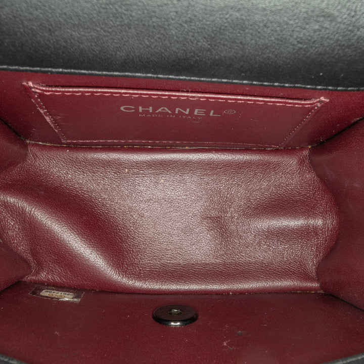 Chanel Propeller à rabat Mini Cuir de veau