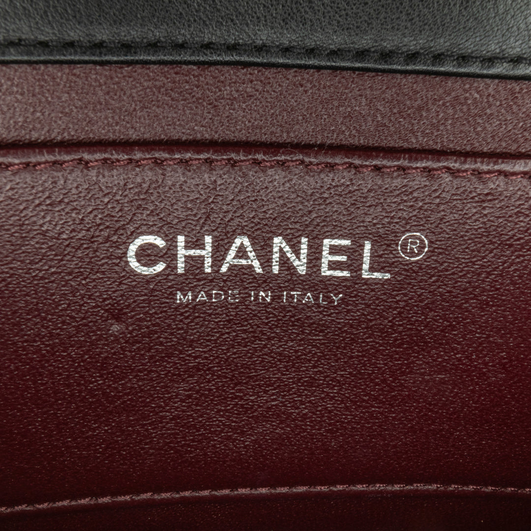 Chanel Propeller à rabat Mini Cuir de veau