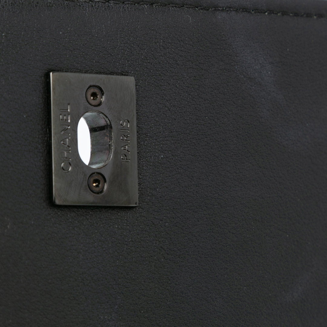 Chanel Propeller à rabat Mini Cuir de veau