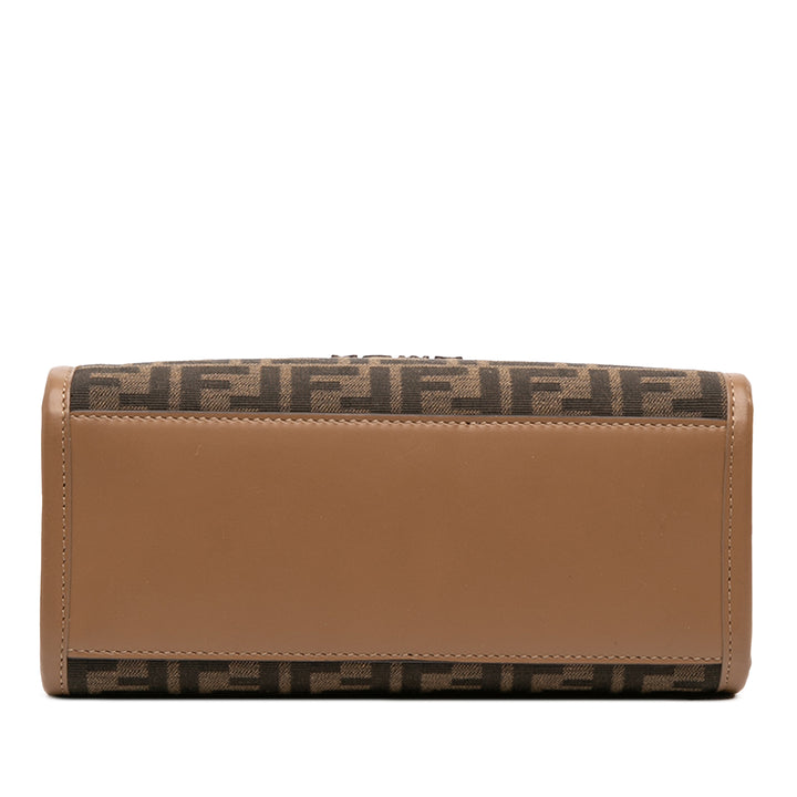 Fendi Small Zucca Toile Sunshine Shopper Cabas