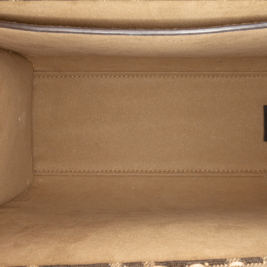 Fendi Small Zucca Toile Sunshine Shopper Cabas