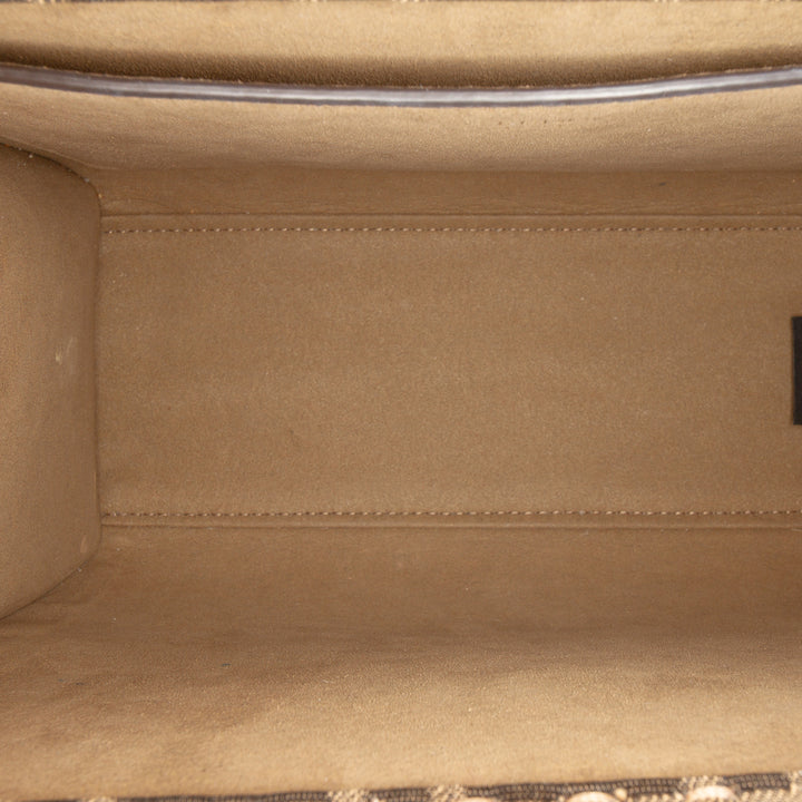 Fendi Small Zucca Toile Sunshine Shopper Cabas