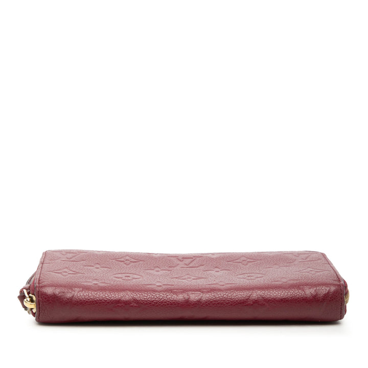 Louis Vuitton Monogram Empreinte Zippy Portefeuille long