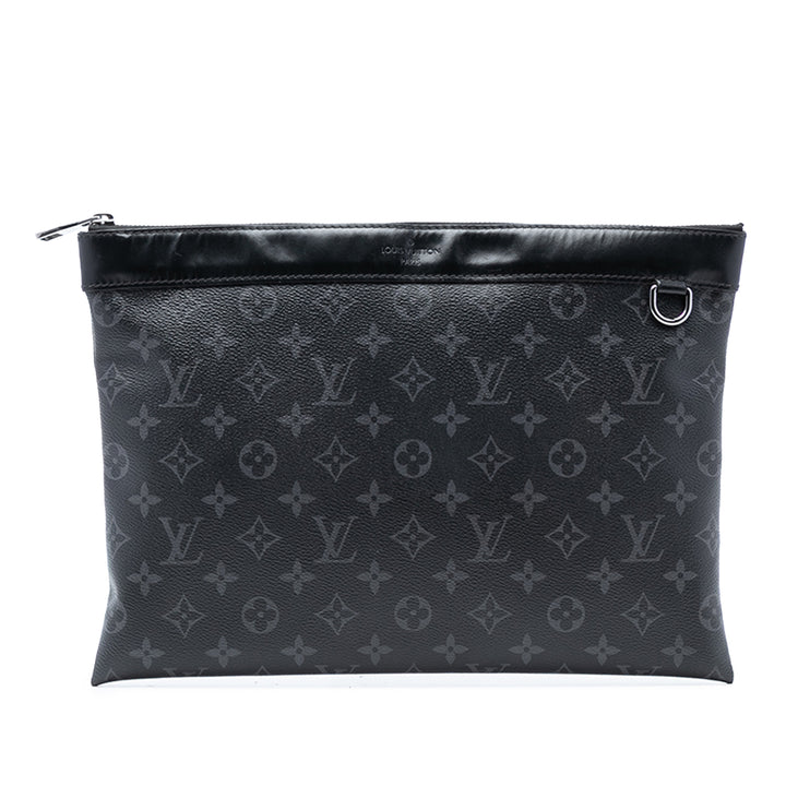 Louis Vuitton Monogram Eclipse Discovery Pochette GM
