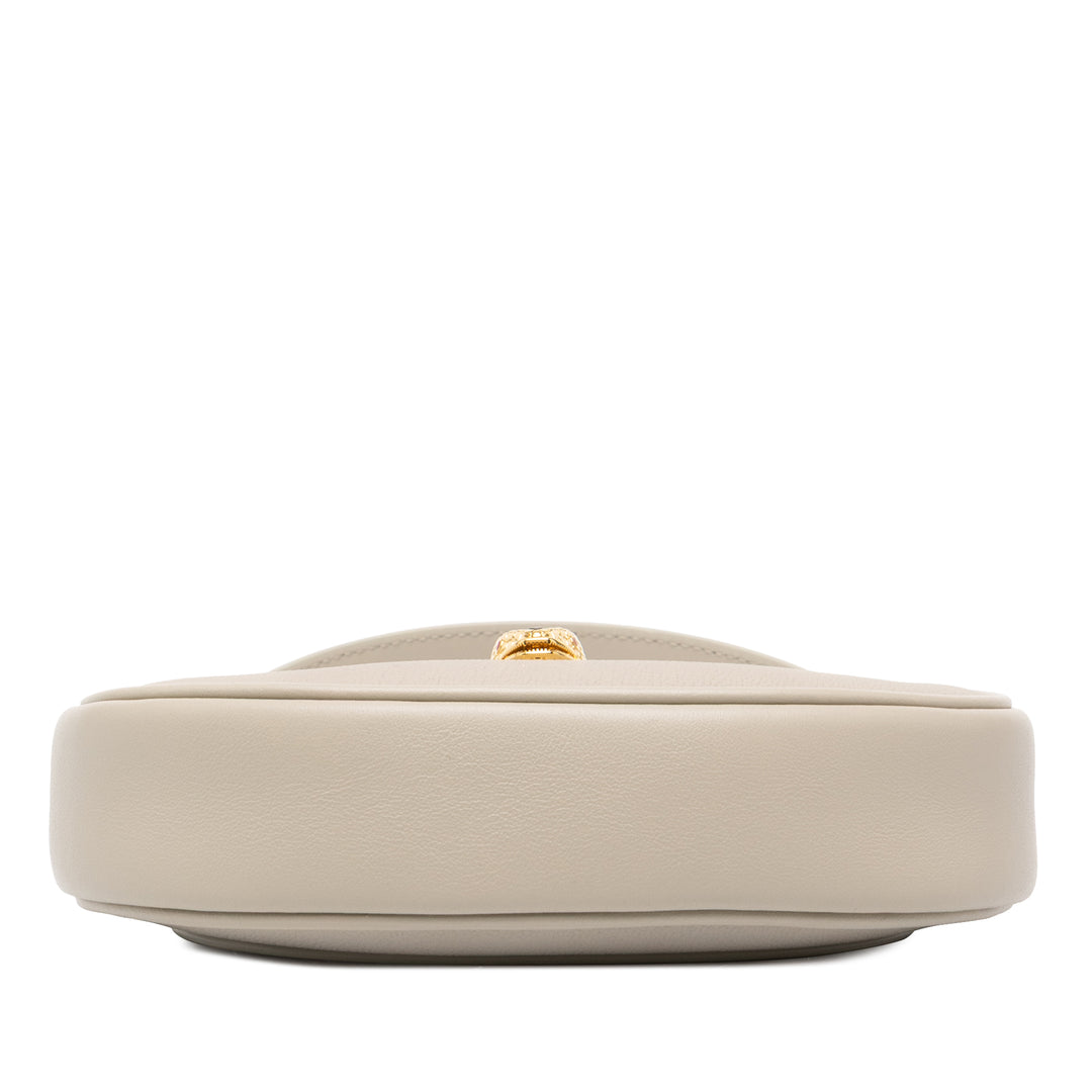 Bvlgari Sac à main Serpenti Ellipse Petit Gris – vue 3 – GABY PARIS