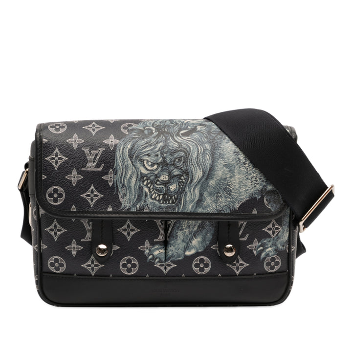 Louis Vuitton Chapman Brothers Monogram Savane Messenger PM